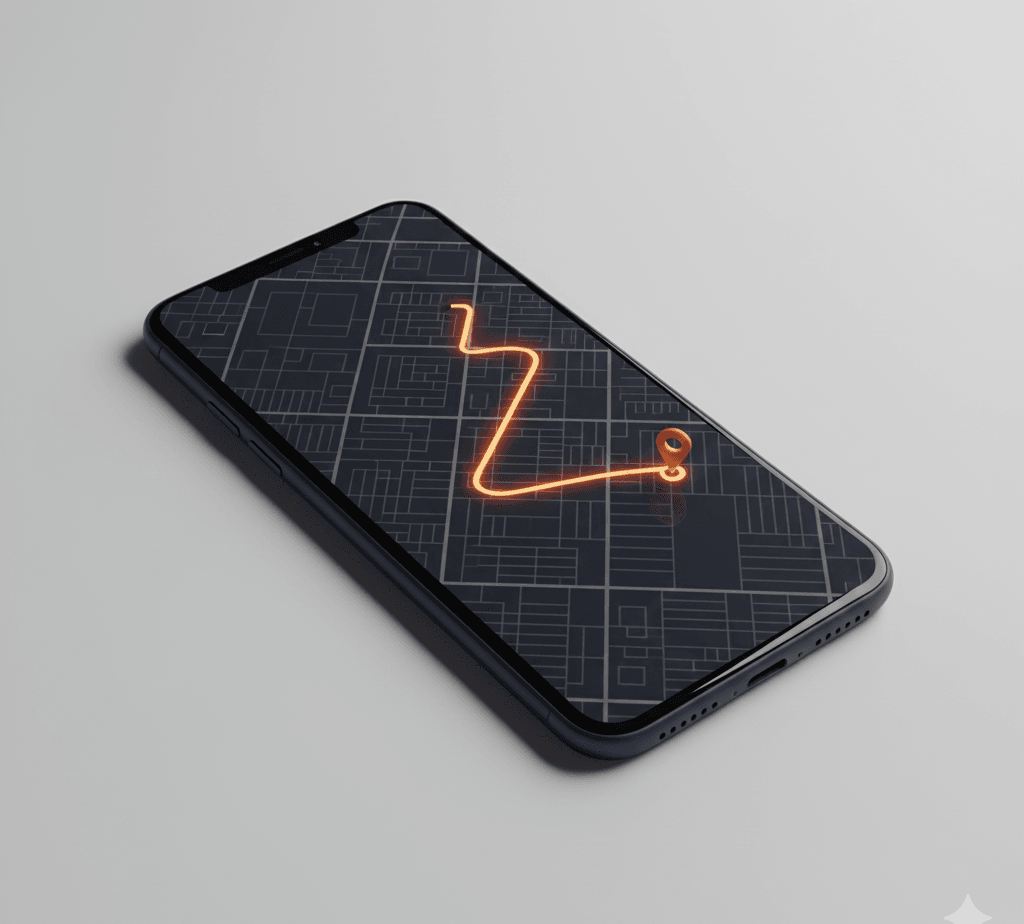 Route Recording - funkcja aplikacji Autokilometry